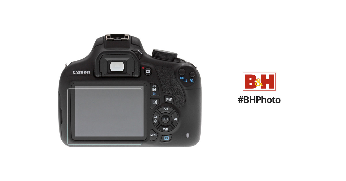 Phantom Glass LCD Screen Protector for Canon EOS Rebel T5 or T6