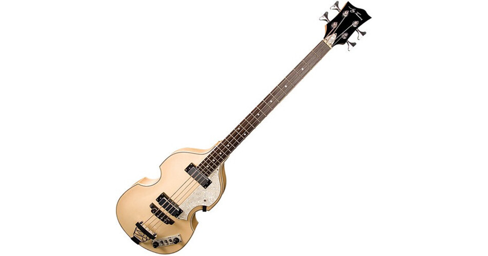 Jay Turser JTB2B SemiHollow Body Electric Bass Guitar JTB2BN