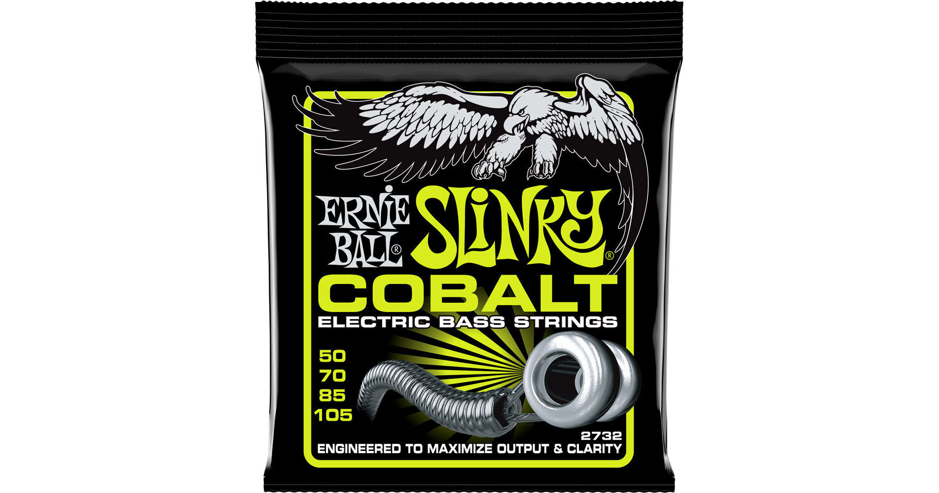 Ernie Ball Cobalt Regular Slinky Electric Bass Strings P02732