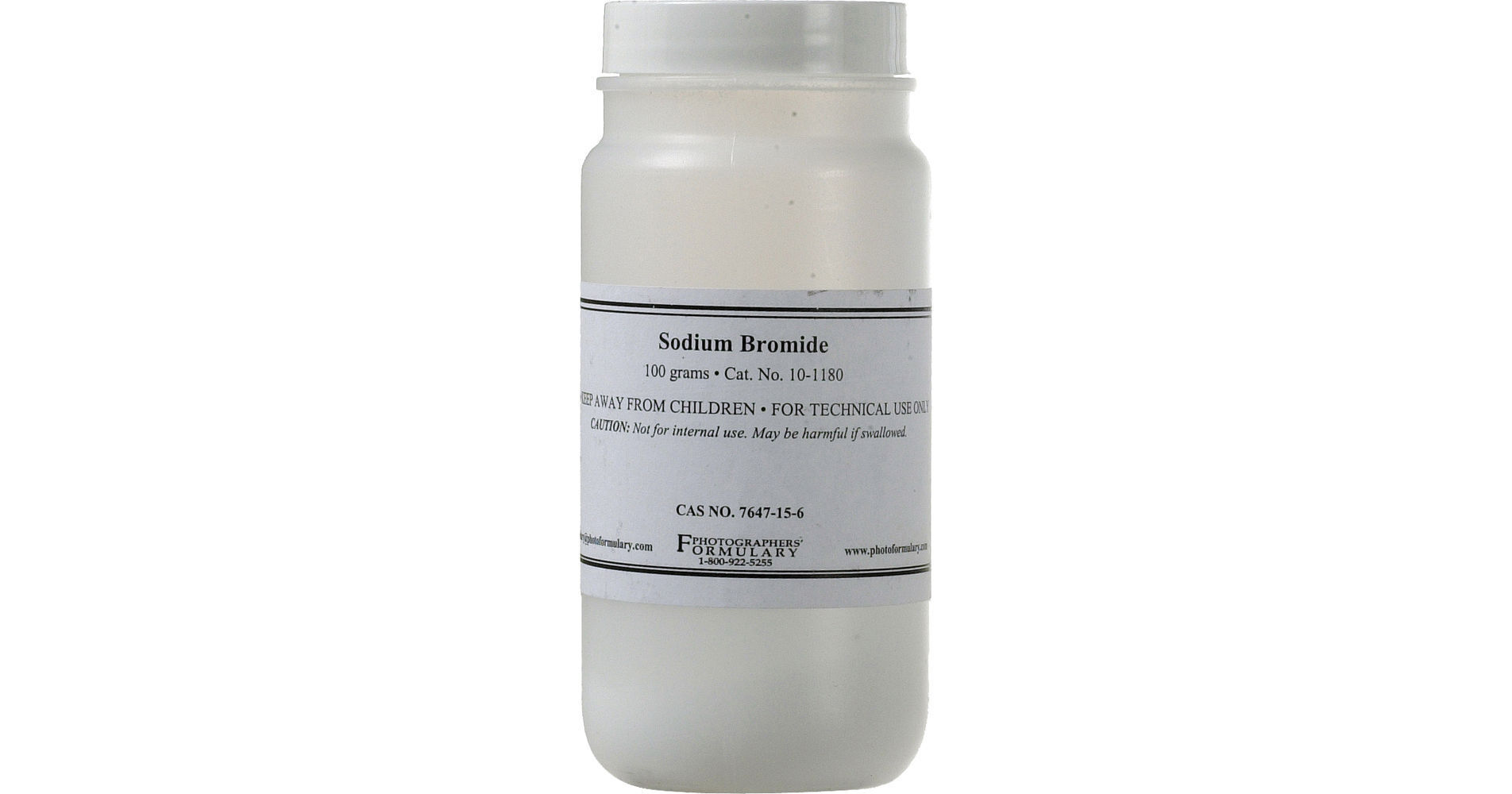 Photographers' Formulary Sodium Bromide 100 Grams 101180 100G