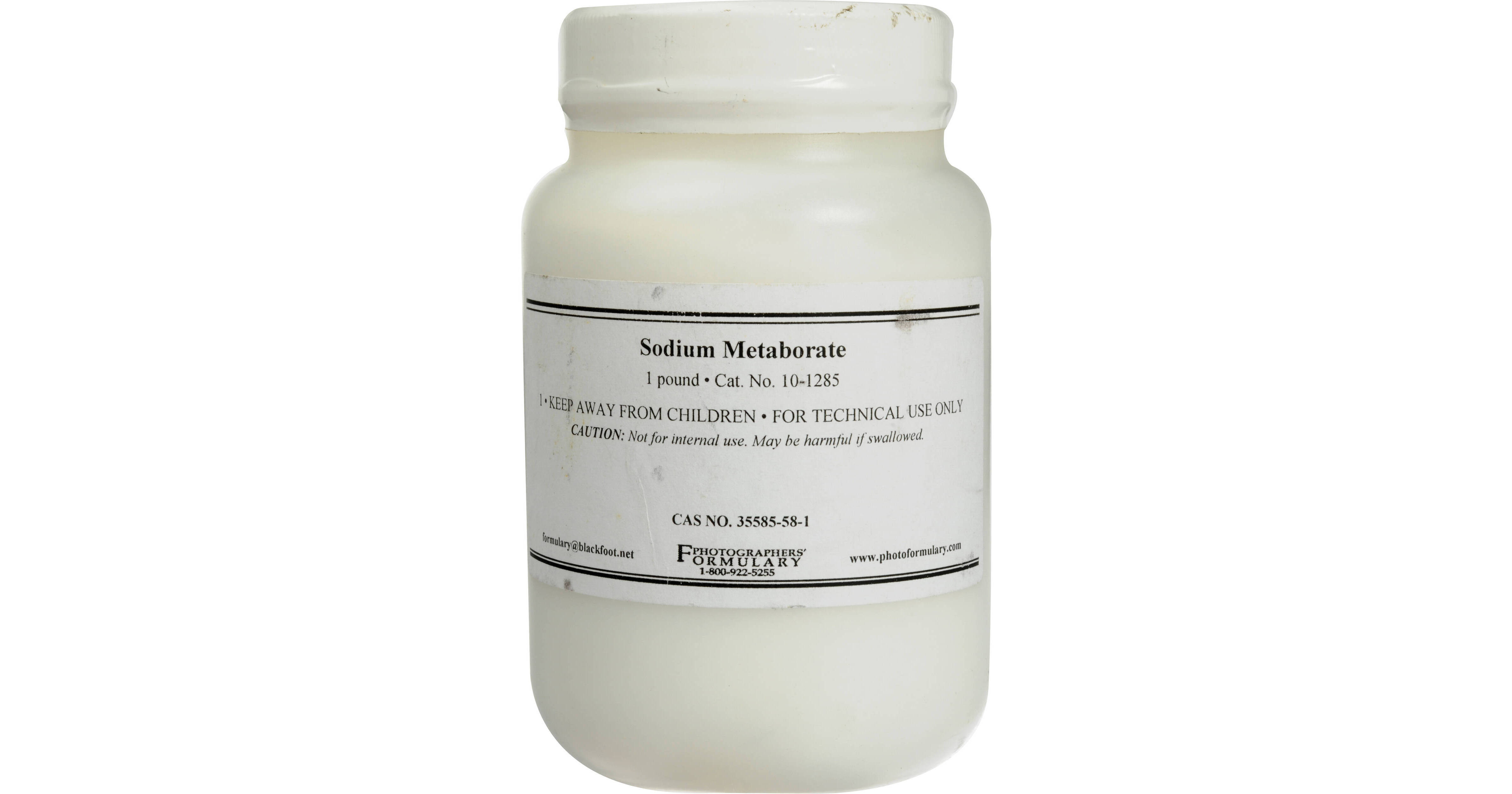 Photographers' Formulary Sodium Metaborate (1lb) 10-1285 1LB B&H