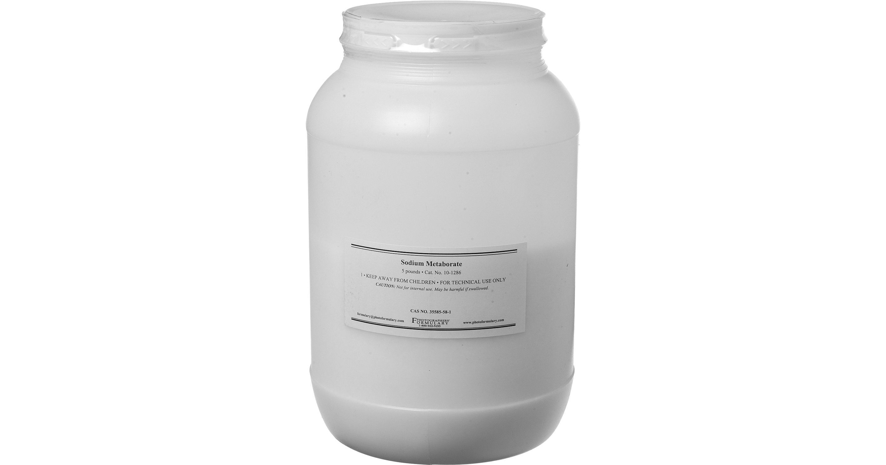 Photographers' Formulary Sodium Metaborate 10-1286 5LB B&H Photo