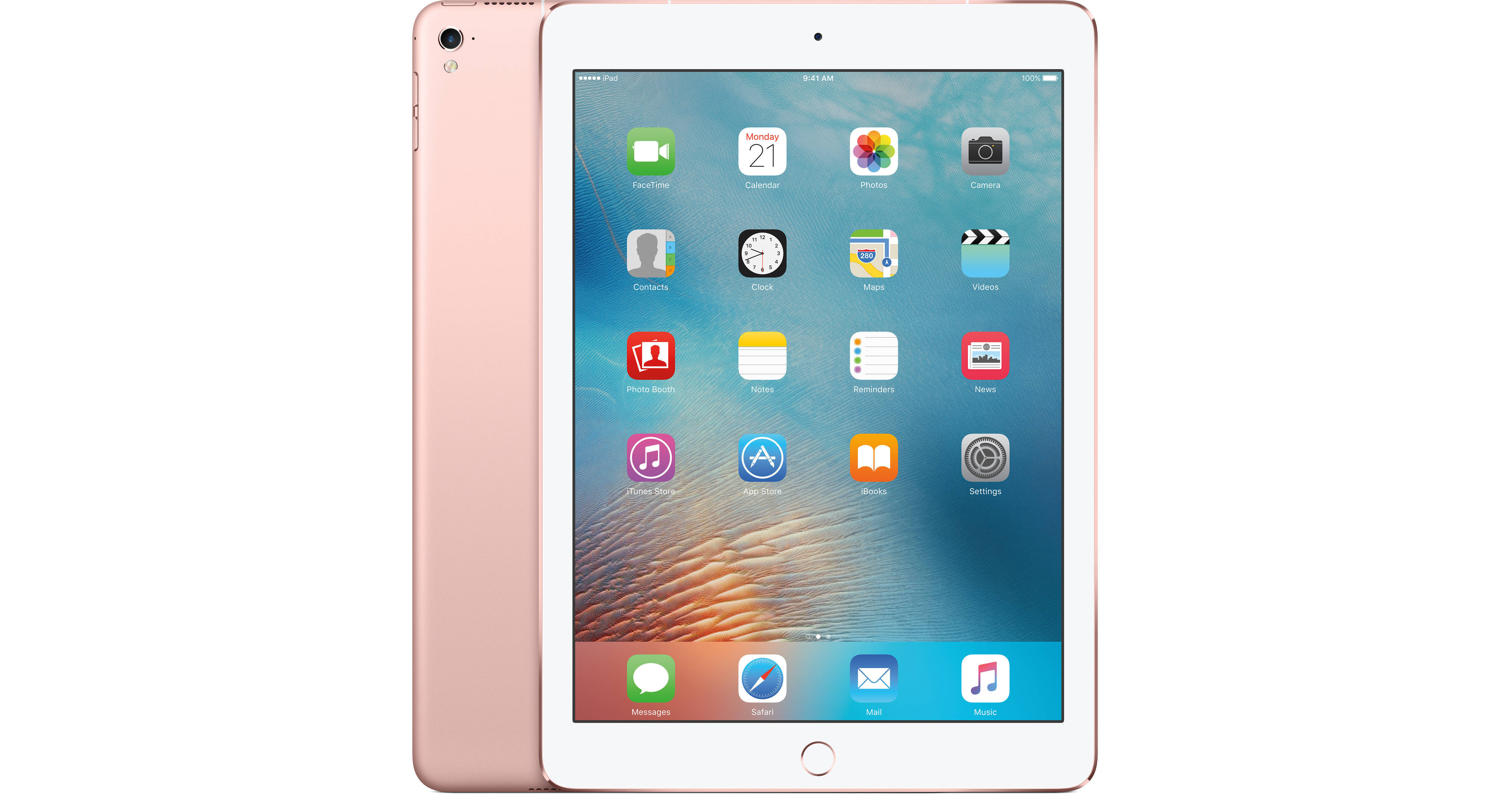  iPad Pro 9.7-inch (128GB, Wi-Fi + Cellular, Gold