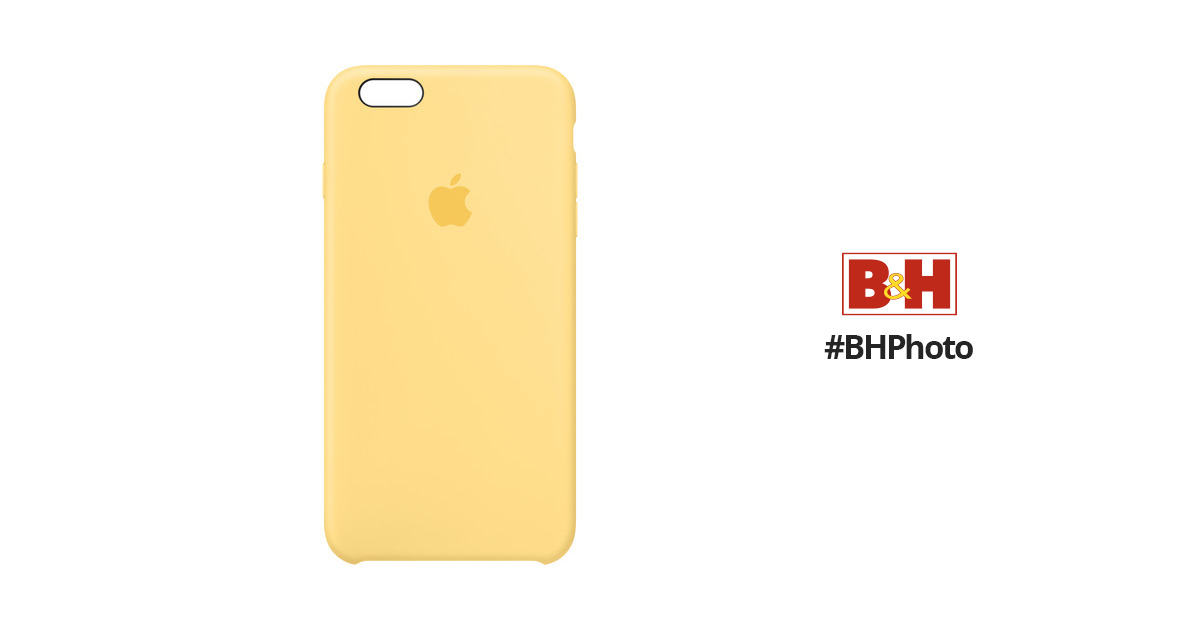 Apple iPhone 6 Plus/6s Plus Silicone Case (Yellow) MM6H2ZM/A B&H