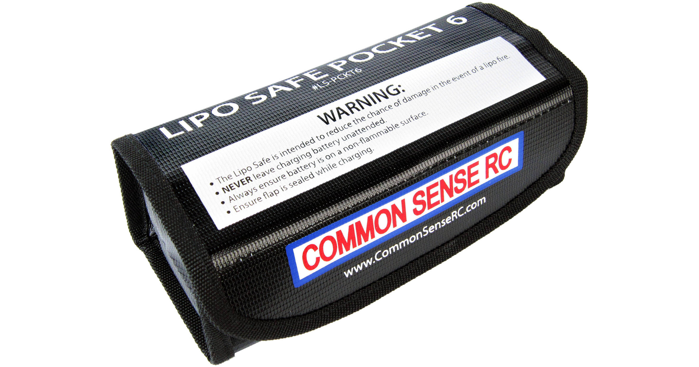 COMMON SENSE RC Magnum XL Lipo Safe Charging/Storage Bag for Multiple 3S  Lipo LS-MAGNUMXL