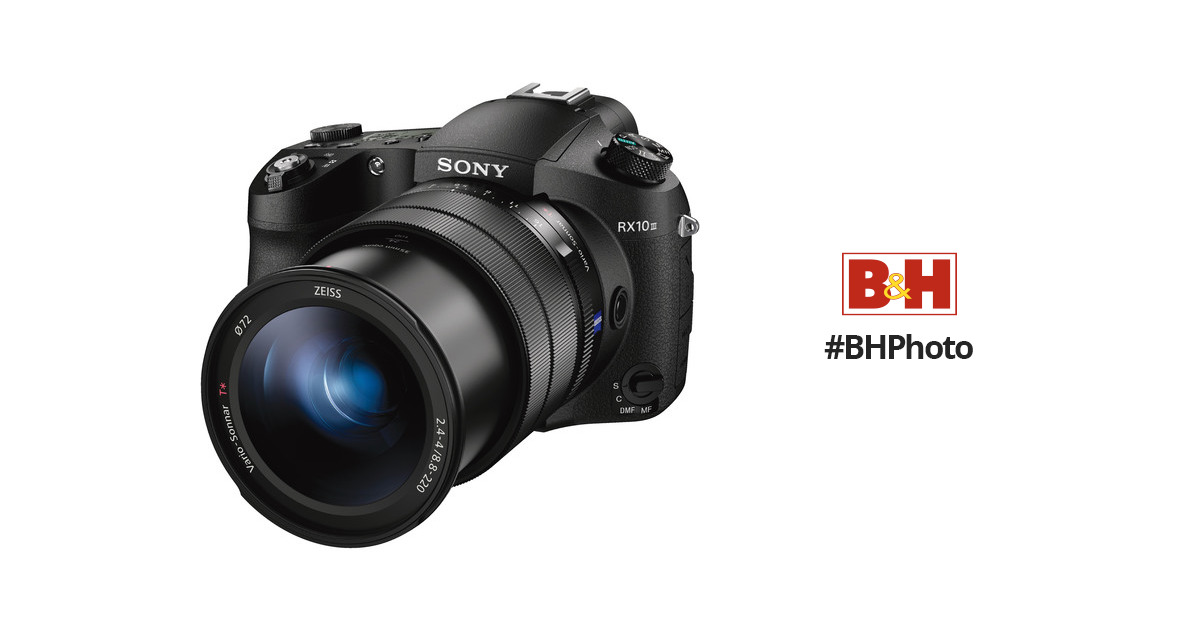 Sony RX10 III Digital Camera DSC-RX10M3 Cyber-shot B&H Photo