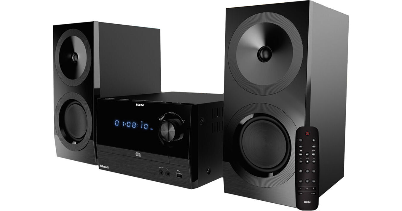 ION Audio iAS01 CD/FM Stereo System 