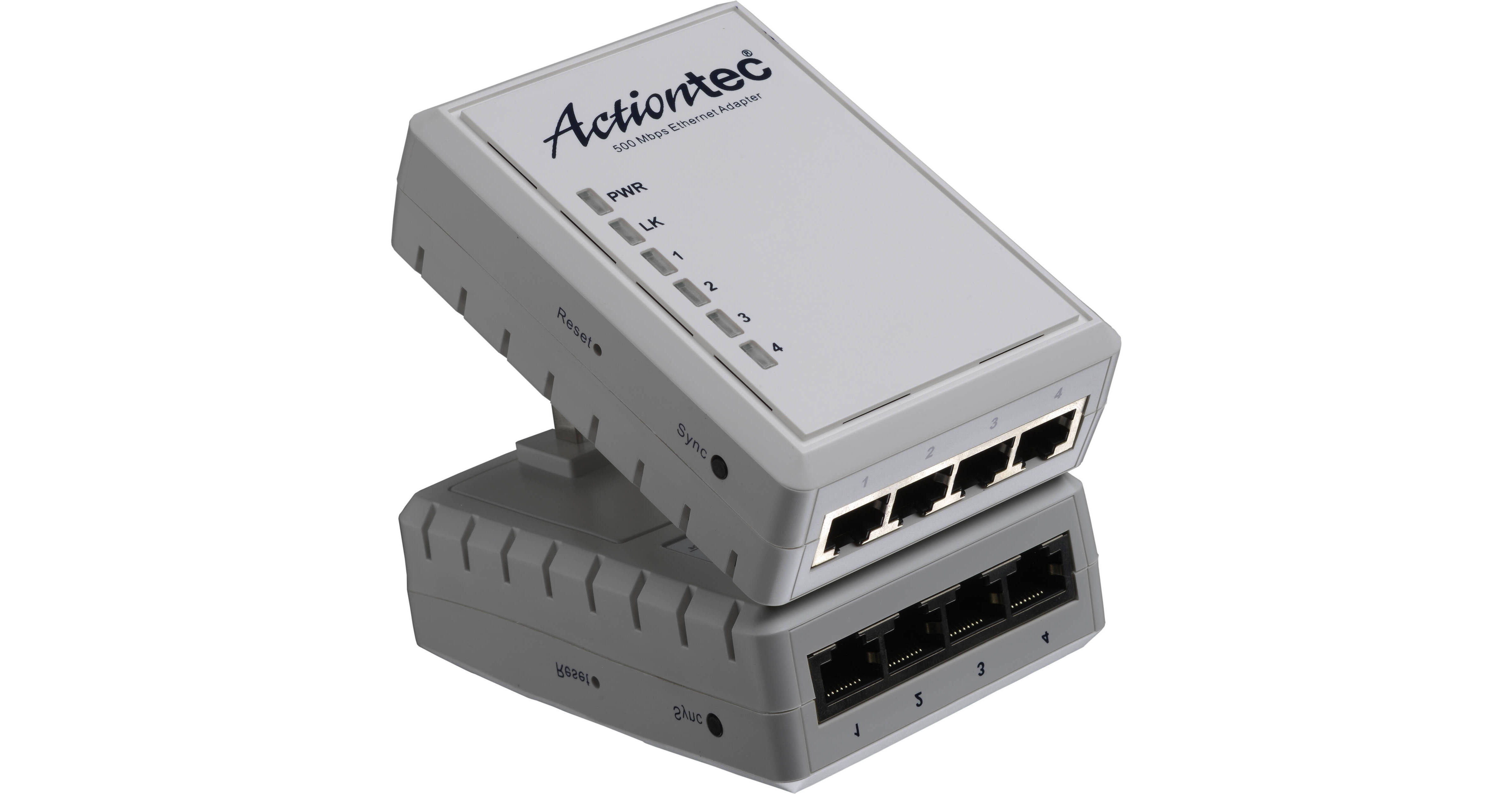 Actiontec PWR514WB1 Four Port Powerline Network Adapter