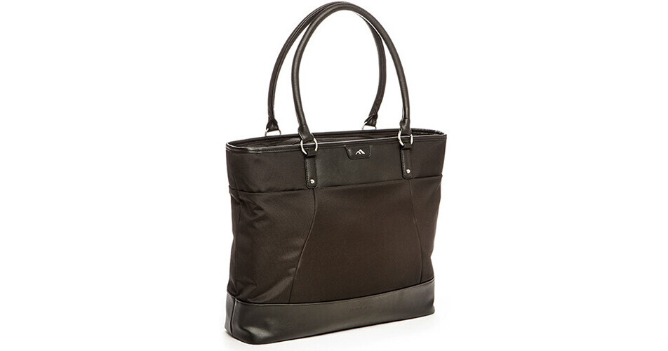 brenthaven elliot tote laptop case black