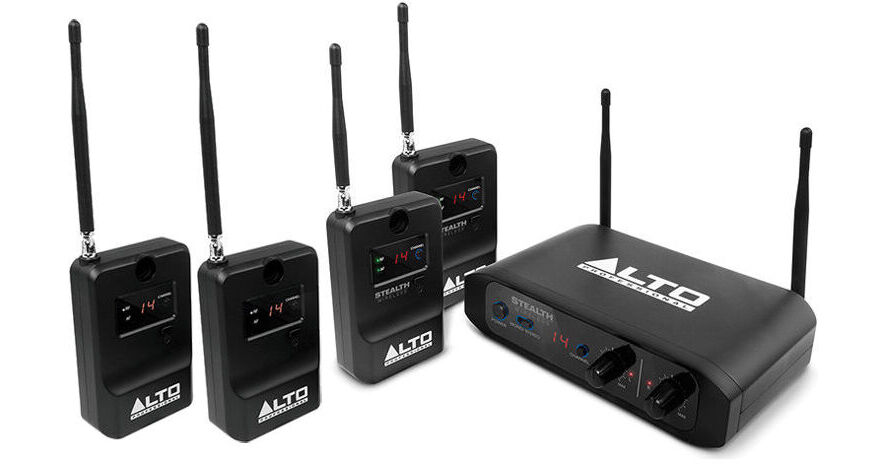 Alto Professional Stealth Wireless System Kit with 2Receiver