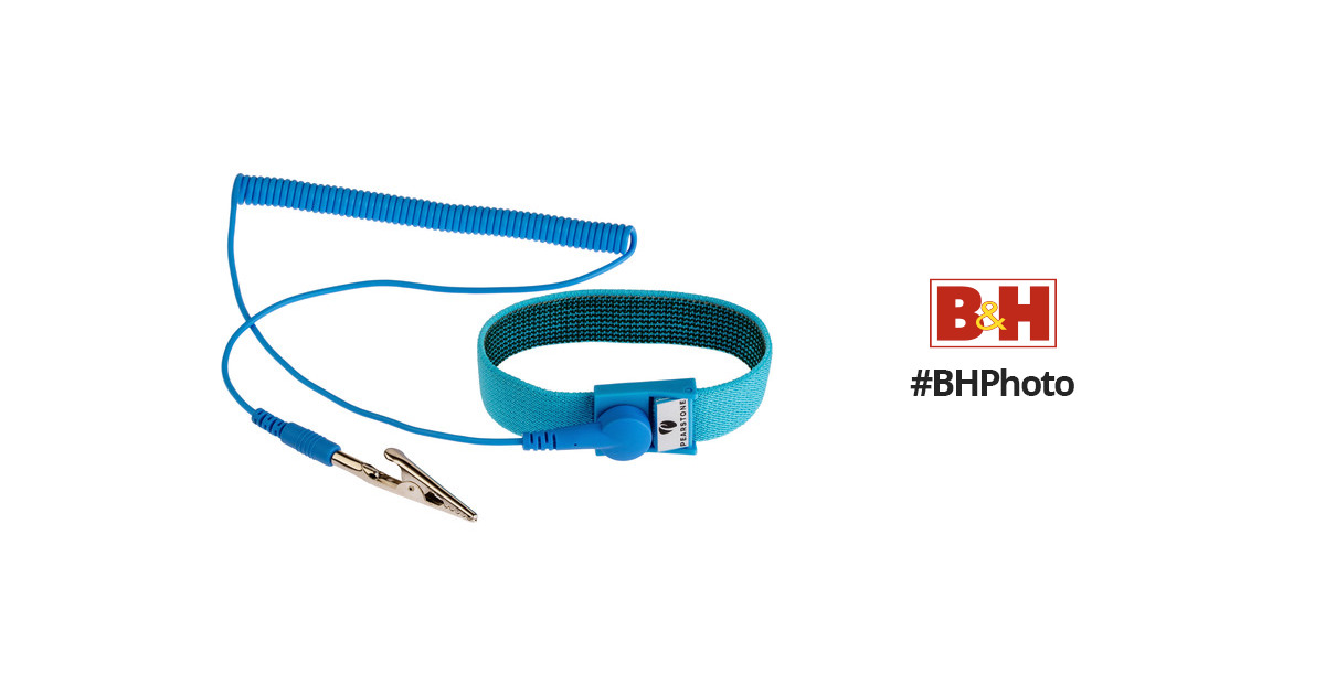 Pearstone Anti-Static Wrist Strap (6', Blue) ASWS-10BL B&H Photo