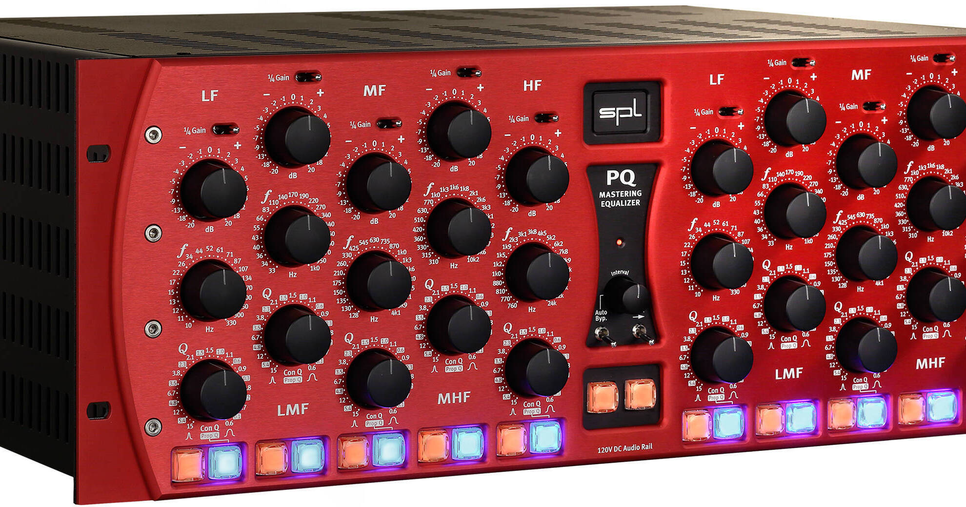 SPL SPL PQ Mastering Equalizer (Red) 1544 B&H Photo Video