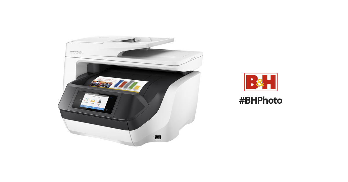 HP OfficeJet Pro 8720 All-in-One Inkjet Printer M9L75A#B1H B&H