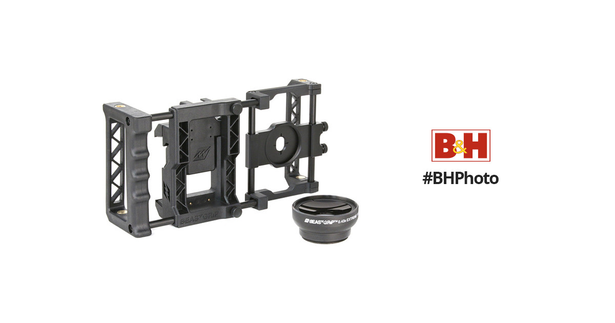Compatible with all phones Universal Lens Adapter & Camera Rig Beastgrip Pro 