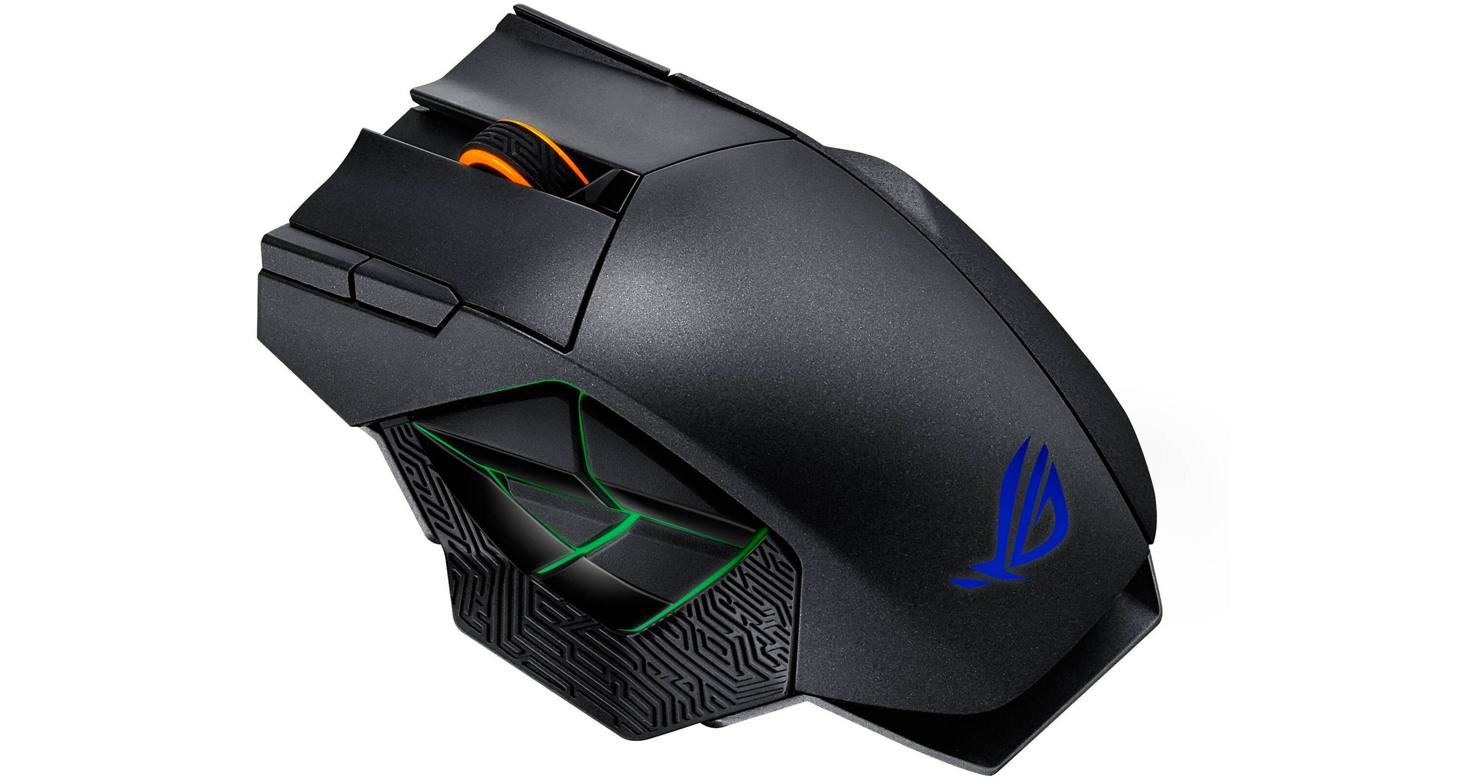 Asus Republic Of Gamers Spatha Wired Wireless Mouse Rog Spatha