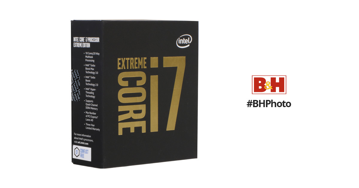 Intel Core i7-6950X 3.0 GHz Ten-Core LGA 2011-v3 BX80671I76950X