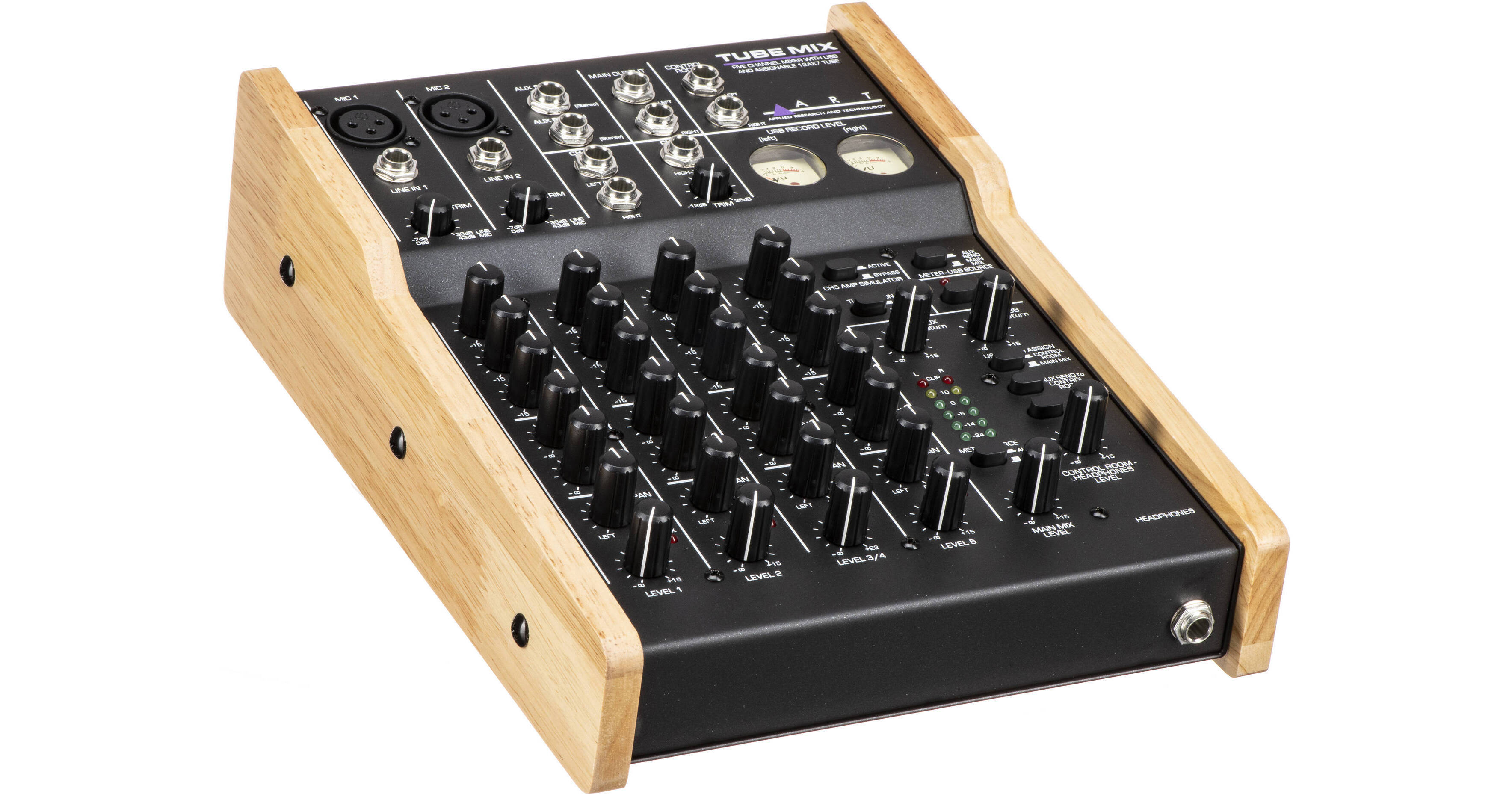 ART TubeMix 5-Channel Mixer with USB Interface