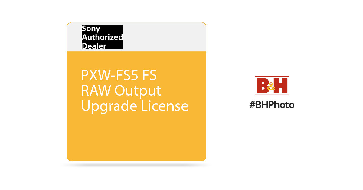 Original Sony cbkz-FS5RIF interfaz Raw software de actualización Llave para PXW FS5 