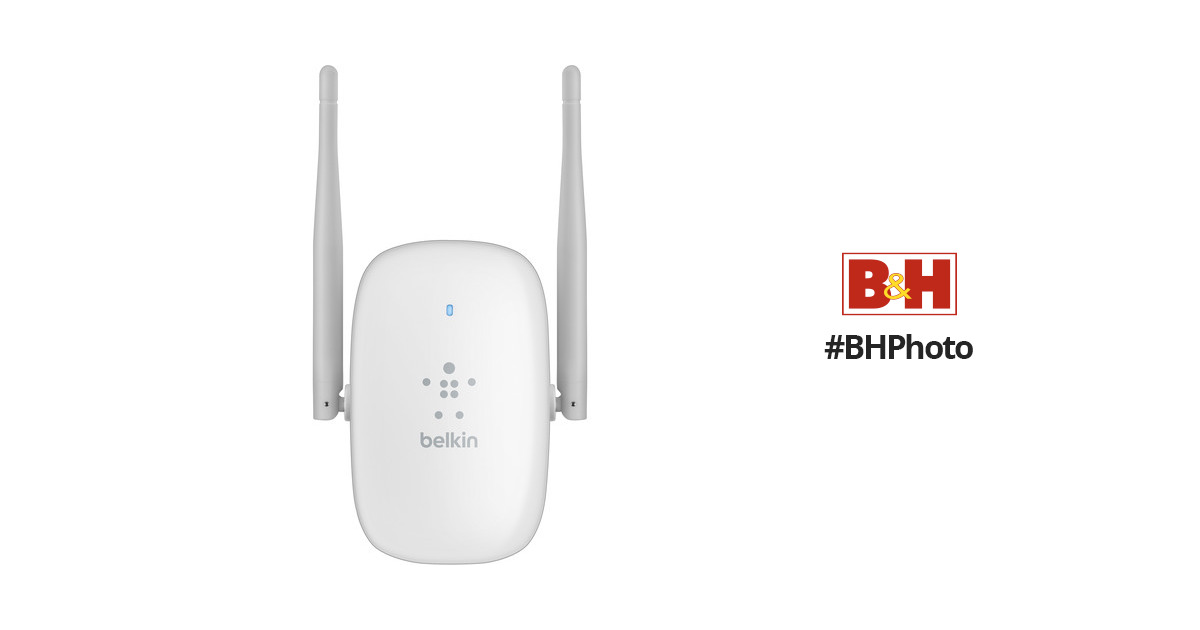 Belkin N600 DualBand WiFi Range Extender F9K1122 B&H Photo