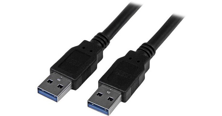 StarTech USB 3.0 Type-A Male to USB 3.0 Type-A Male USB3SAA3MBK