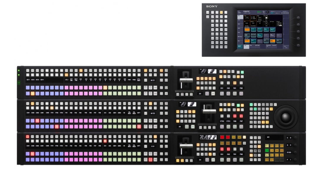 Sony MVS Series MidRange SD/HD Video Switcher with 3 M/E