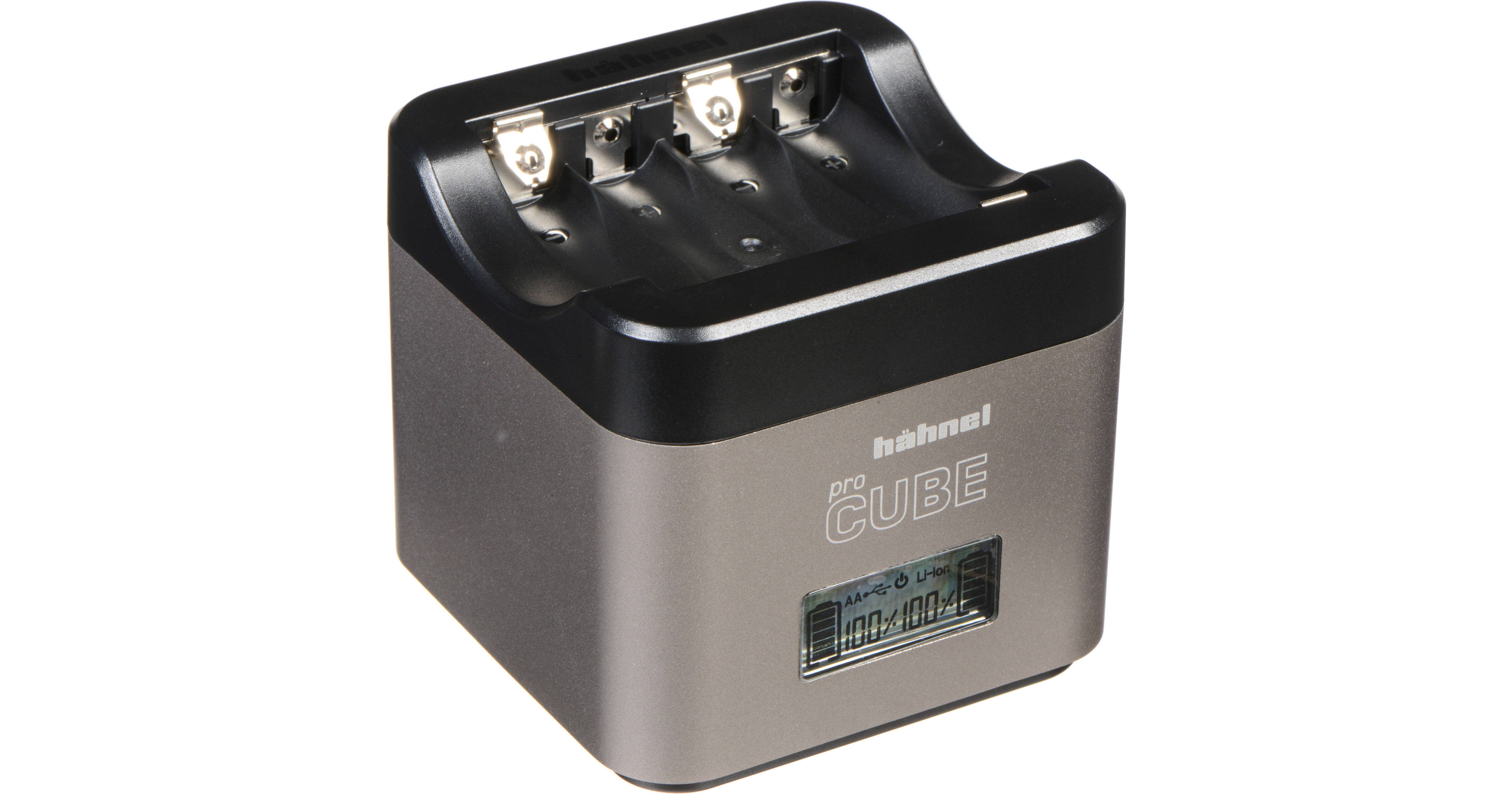 hahnel ProCube Twin Charger for Canon and AA Batteries