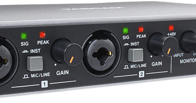 TASCAM iXR USB Audio/MIDI Interface With iOS Connectivity IXR