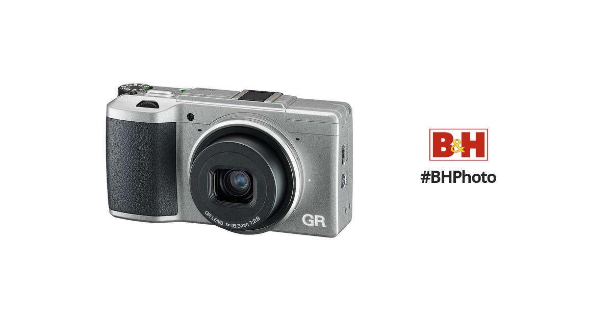 Ricoh GR II Silver Edition Digital Camera 175873 B&H Photo Video