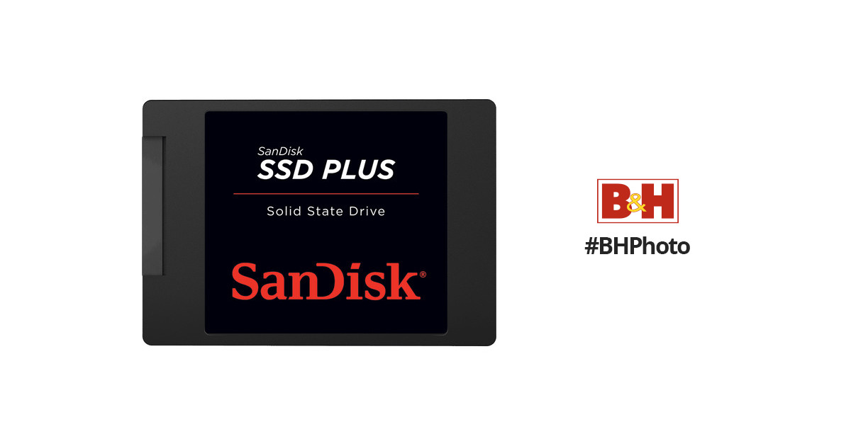 SanDisk SSD PLUS 480GB SATA III 6G/s 2.5" 7mm Solid State Drive SDSSDA-480G 