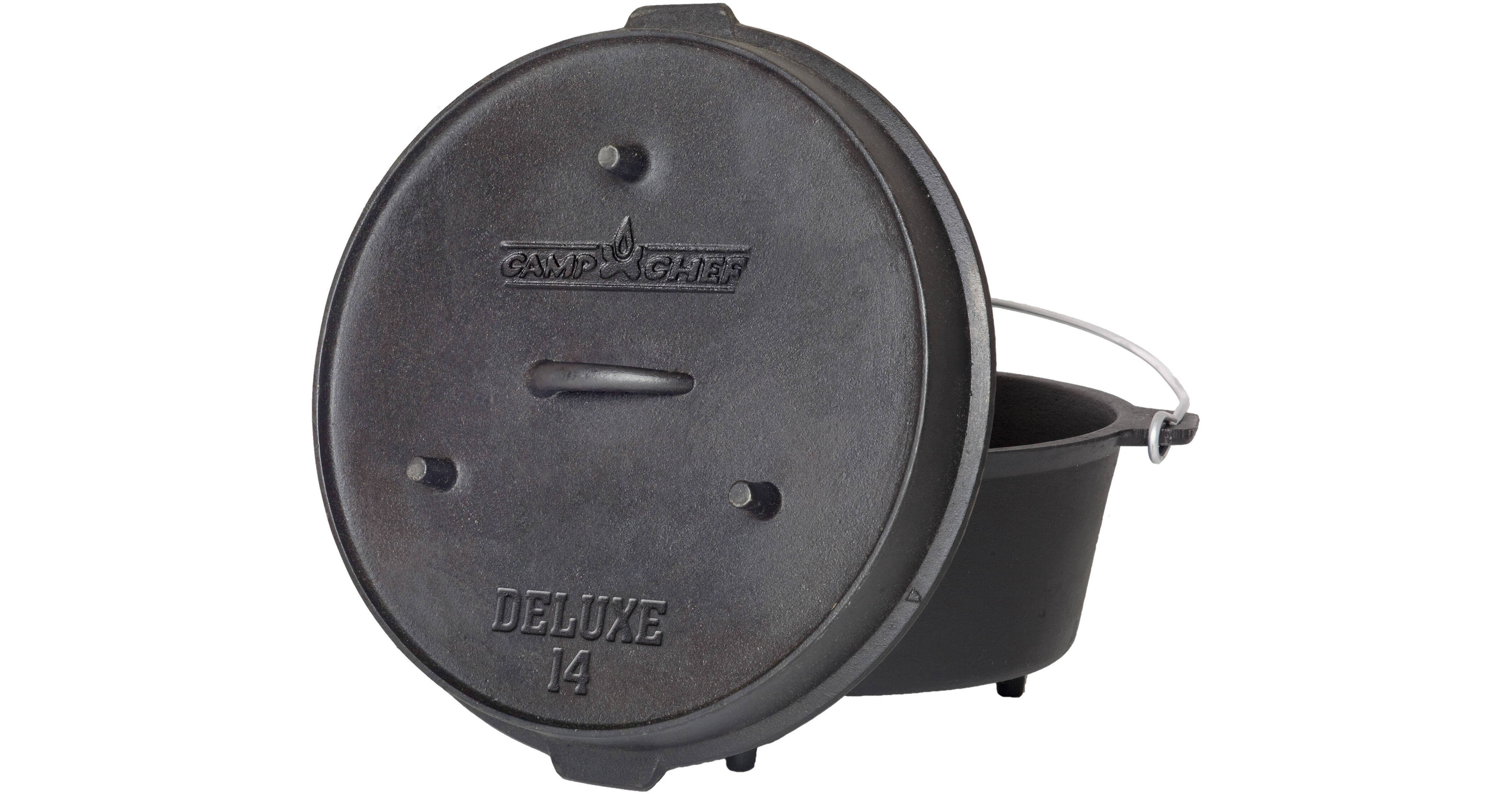 Camp Chef Seasoned Cast Iron Dutch Oven DO14 ON SALE!