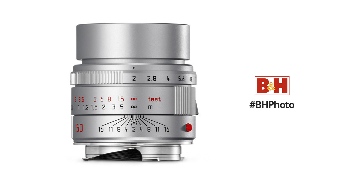 Leica APO-Summicron-M 50mm f/2 ASPH. Lens (Silver Anodized)