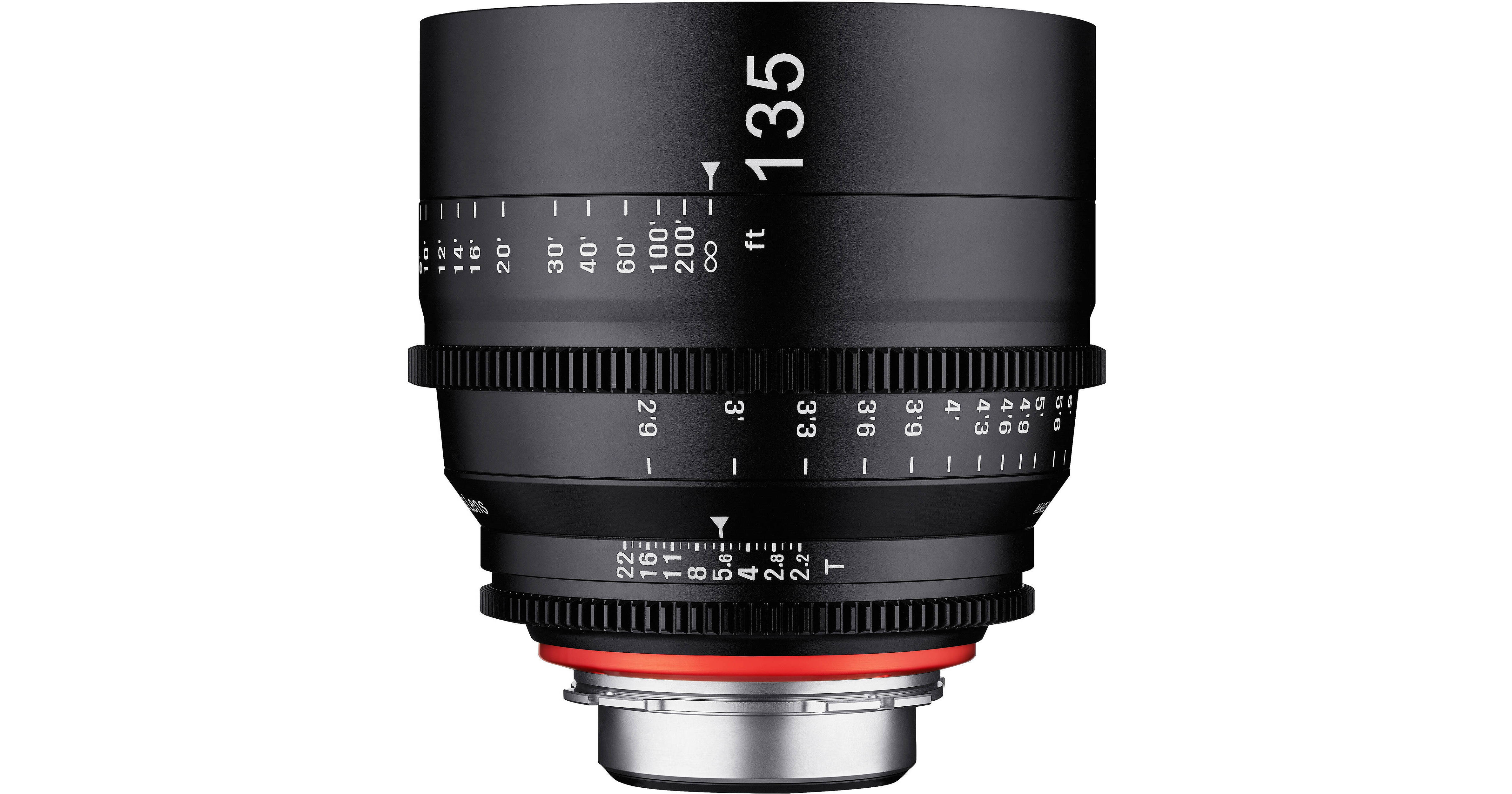 Rokinon Xeen 135mm T2.2 Lens with Sony E-Mount XN135NEX B&H