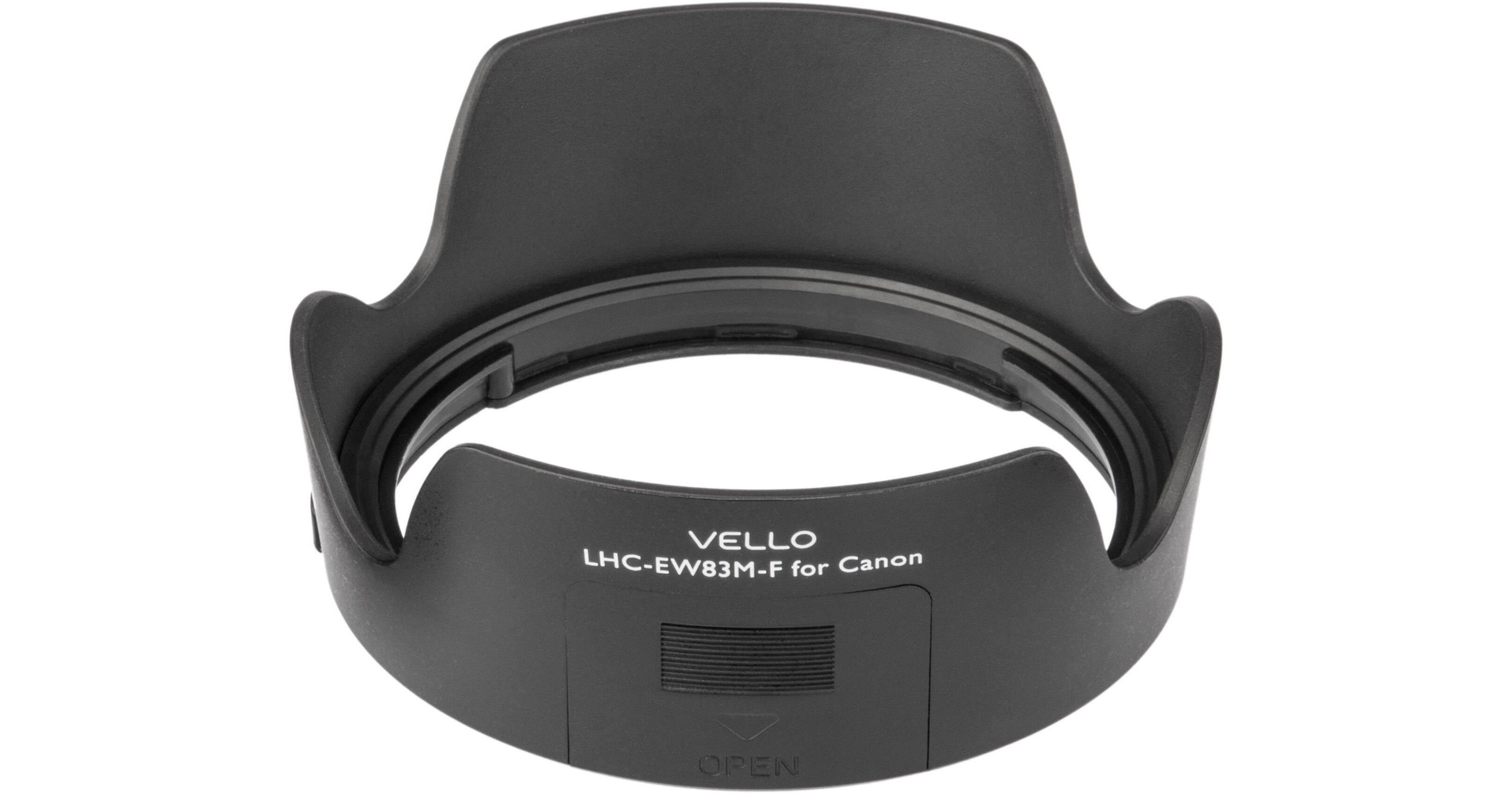 Vello EW-83M-F Dedicated Lens Hood with Filter Access