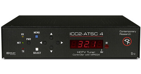 NO REMOTE CONTEMPORARY RESEARCH PROFESSIONAL 232-ATSC-MEG4 HD TUNER