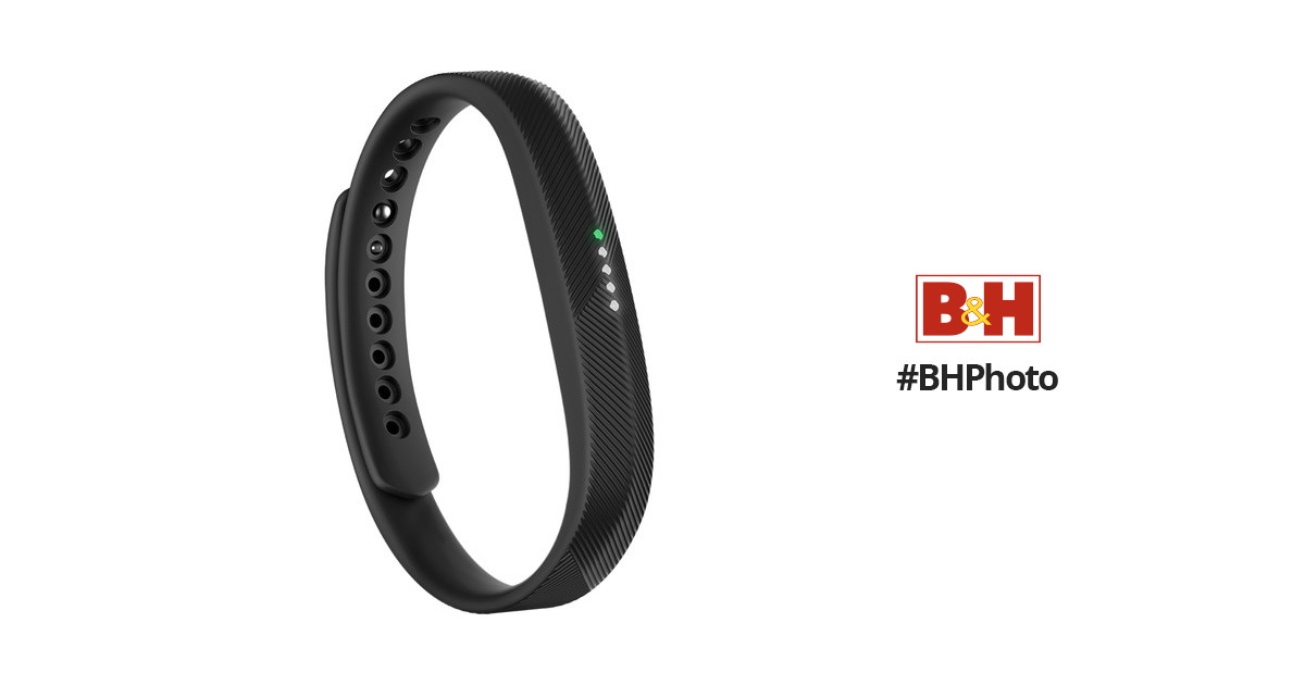 Fitbit Flex 2 FB403BK Wristband Activity Tracker Small Band Size Black 