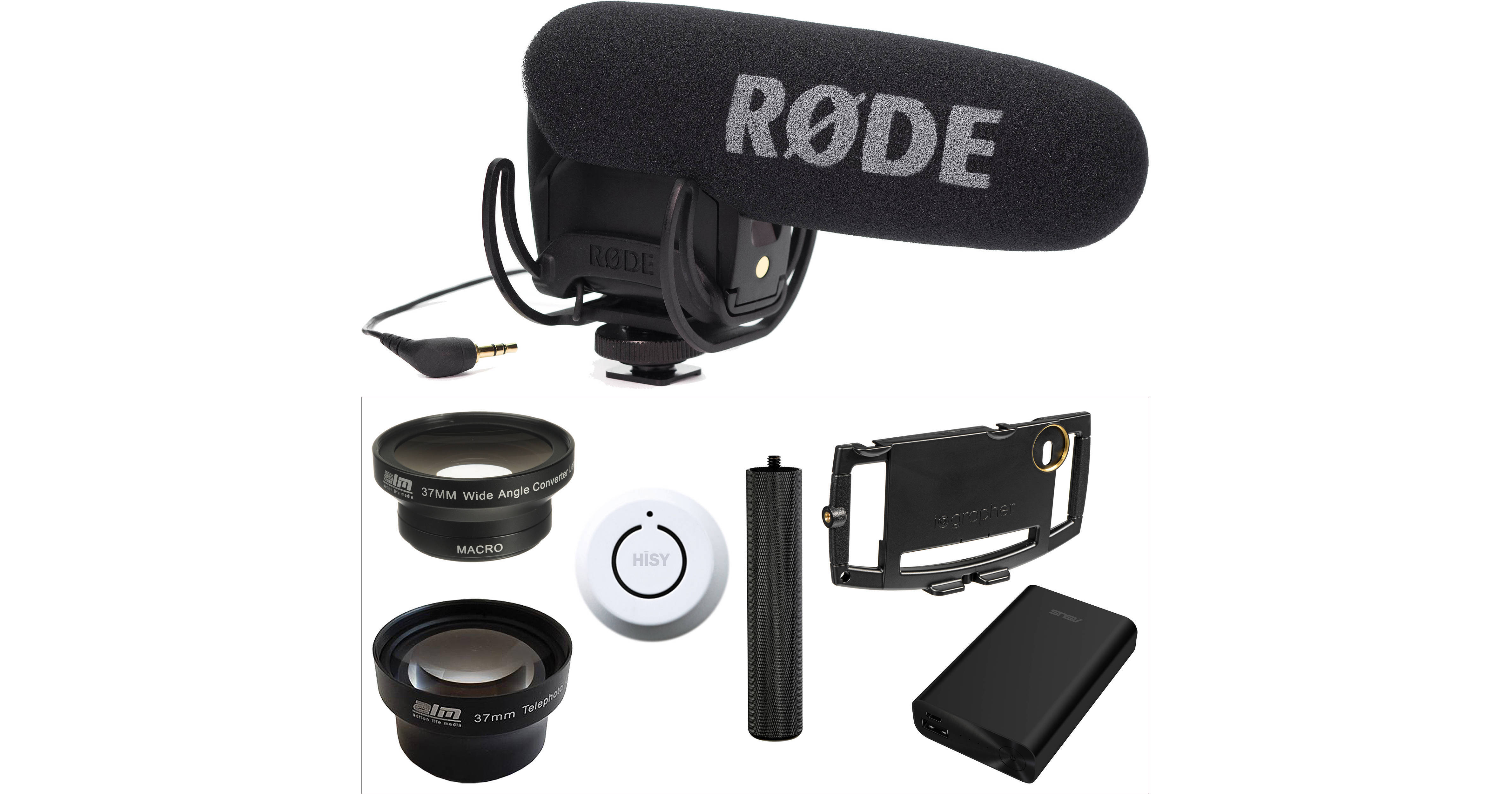 RODE VideoMic Pro and Mobile Videographer Kit B&H Photo Video