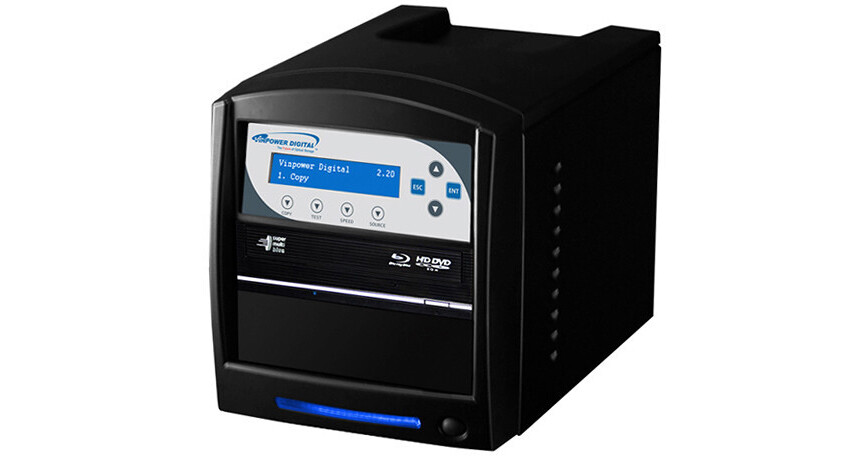 Vinpower Digital SharkBluCP Blu-ray/DVD/CD Tower Duplicator with Multi-File  Copy Protection (HDD to 1-Target)