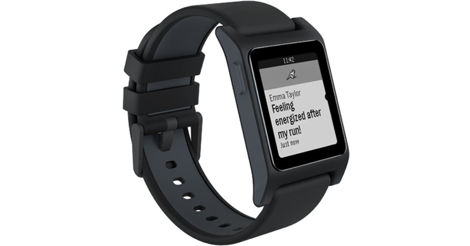 Pebble 2 HR Smartwatch (Black) 100200063 B&H Photo Video