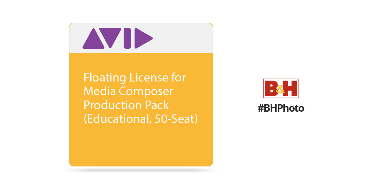 avid media composer 8 (floating license: 50 pack)