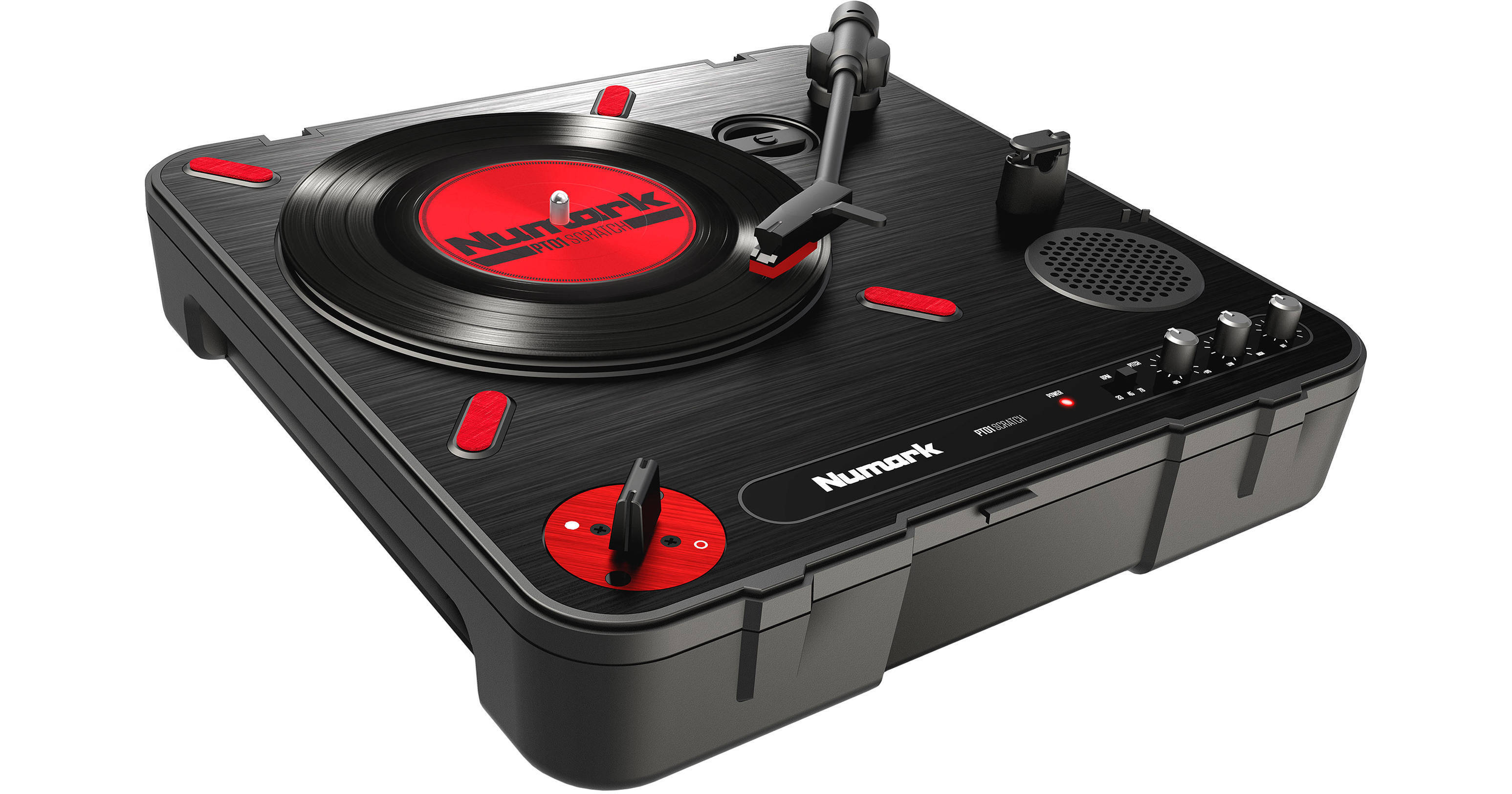 Numark PT01 Scratch - Portable Turntable with DJ PT01 SCRATCH