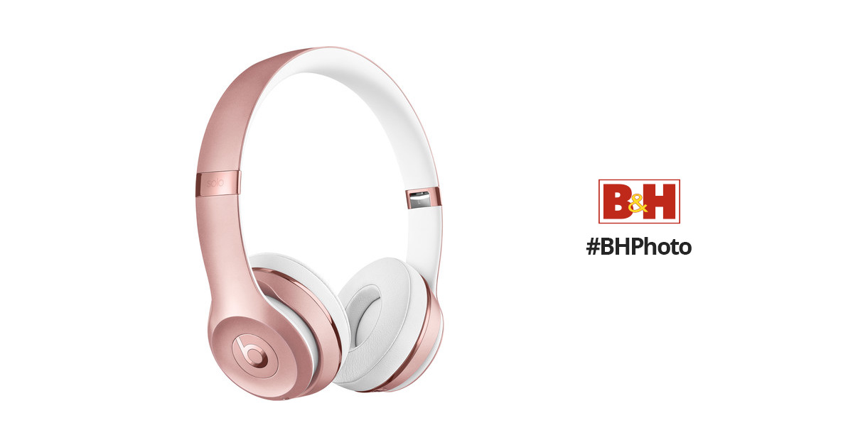 Beats by Dr Dre Beats Solo3 Wireless On-Ear Headphones - Rose Gold 