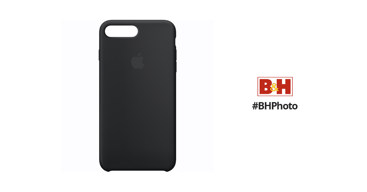 Apple iPhone® 7 Silicone Case Black MMW82ZM/A - Best Buy