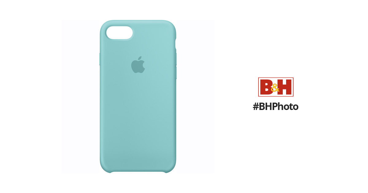 Best Buy: Apple iPhone® 7 Silicone Case Ocean Blue MMWW2ZM/A