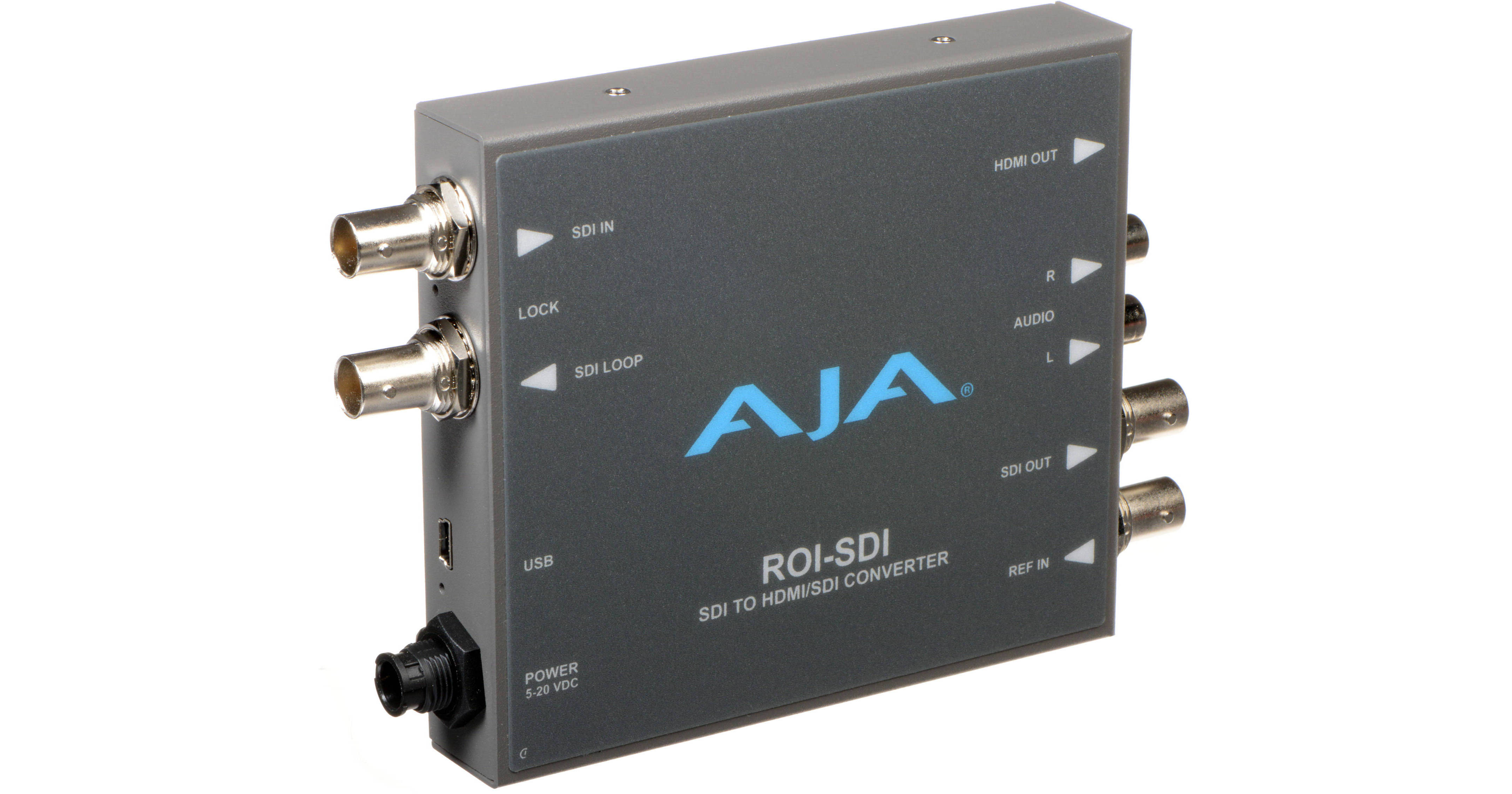 AJA ROI-SDI 3G-SDI to HDMI/3G-SDI Scan Converter with ROI Scaling