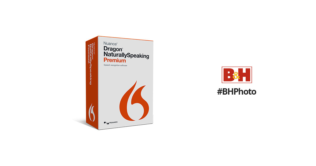 nuance dragon naturallyspeaking premium 13 speech recognition software