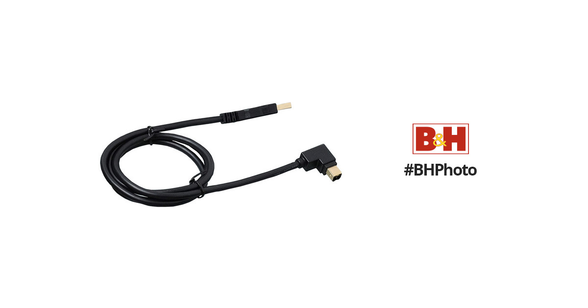 RME USB 2.0 Cable with Right-Angle USB-B and Straight BF2USB B&H