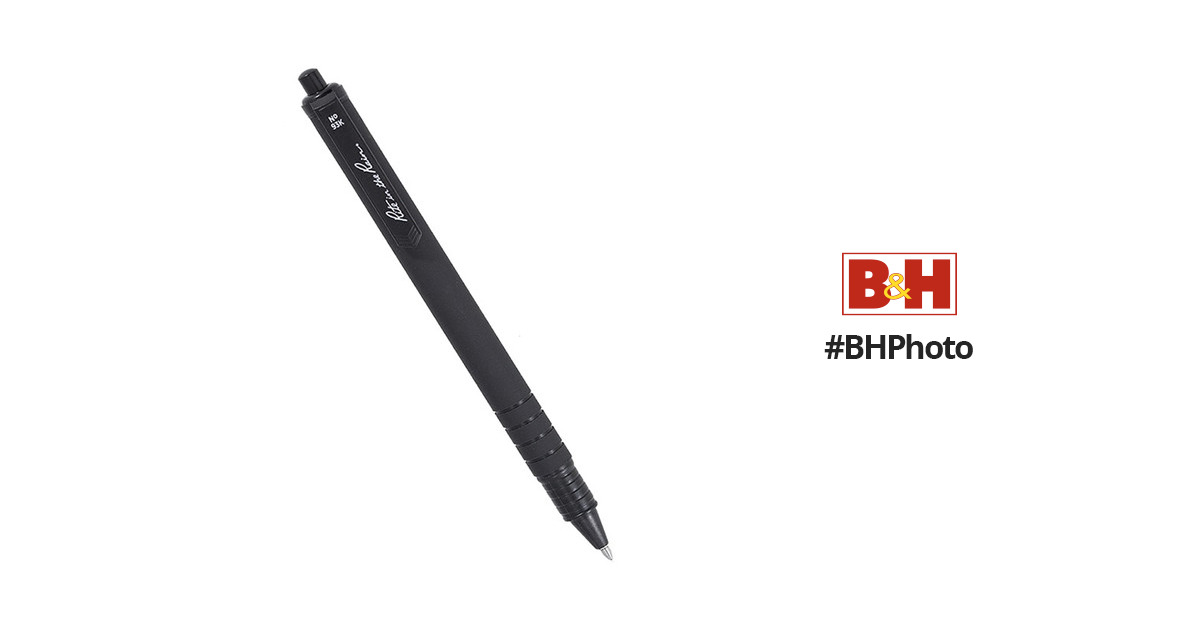 Rite in the Rain Weatherproof Black Metal Clicker Pen - Black Ink (No. 97)  : Writing Pens : Office Products 