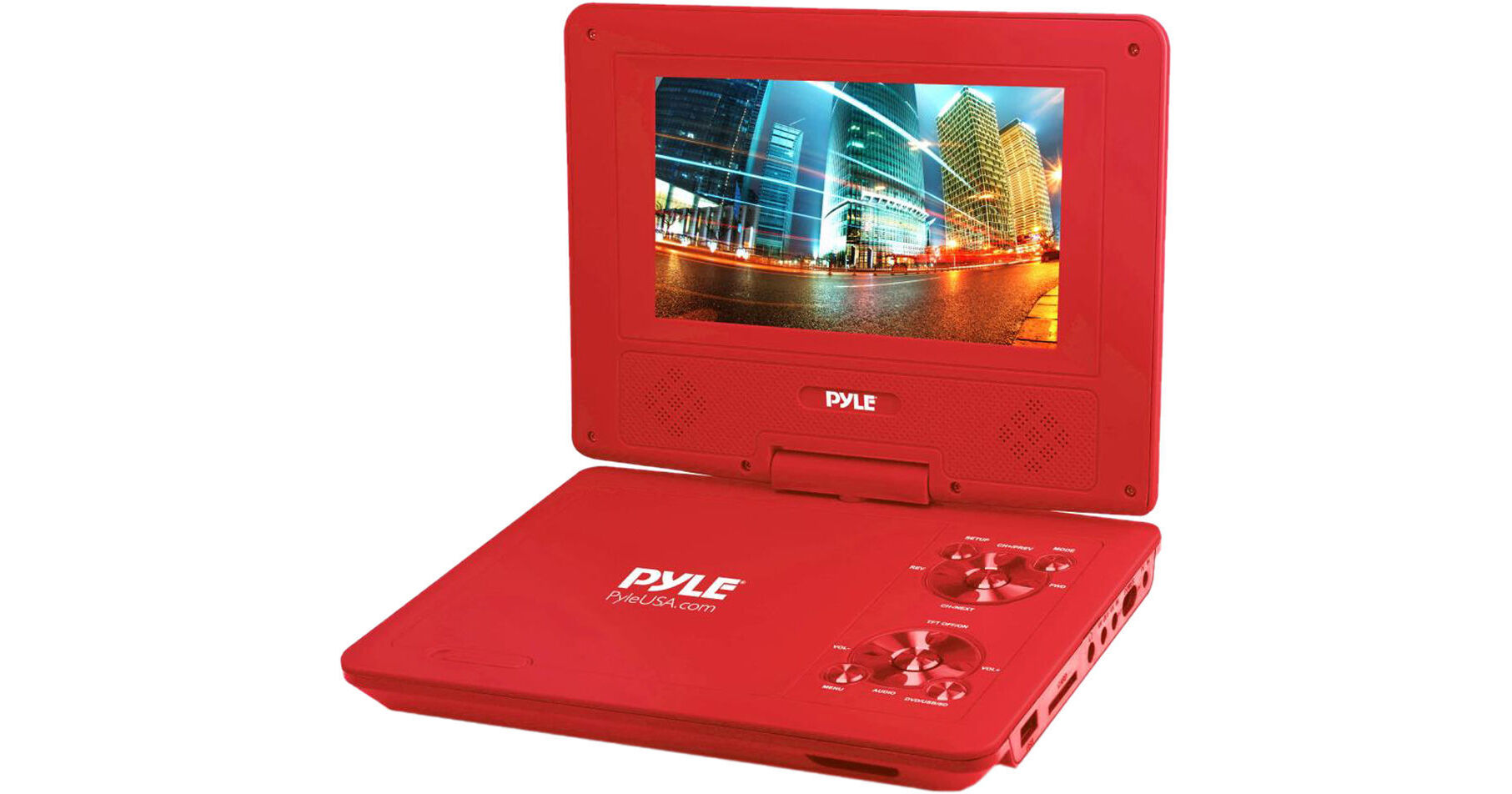 Pyle Home 9 Portable Dvd Player Red Pdv91rd Bandh Photo Video