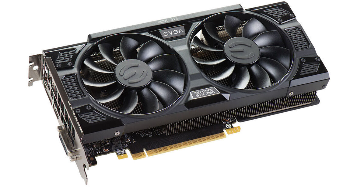 EVGA GeForce GTX 1050 SSC GAMING ACX 3.0 Graphics 02G P4 6154 KR