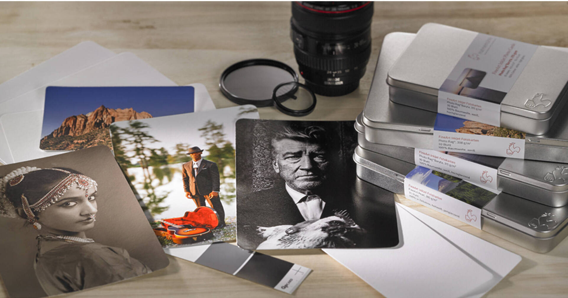 Hahnemuhle FineArt Photo Rag Ultra Smooth Photo Cards - 4x6 30 Cards